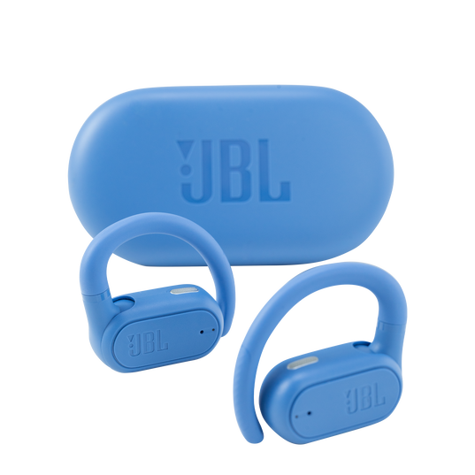 JBL Soundgear Sense - Blue - True wireless open-ear headphones - Bottom
